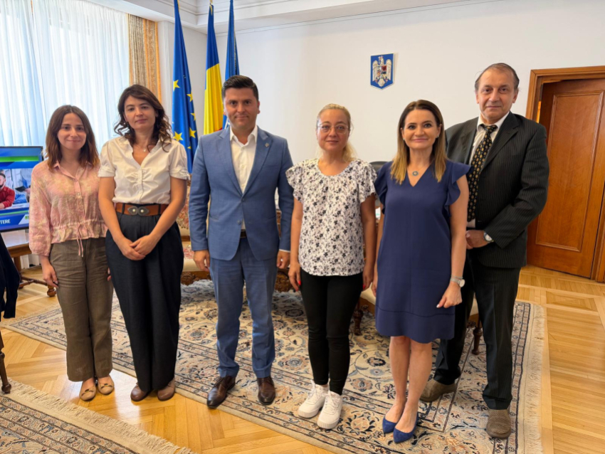 Întâlnire și dialog cu domnul Adrian Cozma, Vicepreședinte al Camerei Deputaților